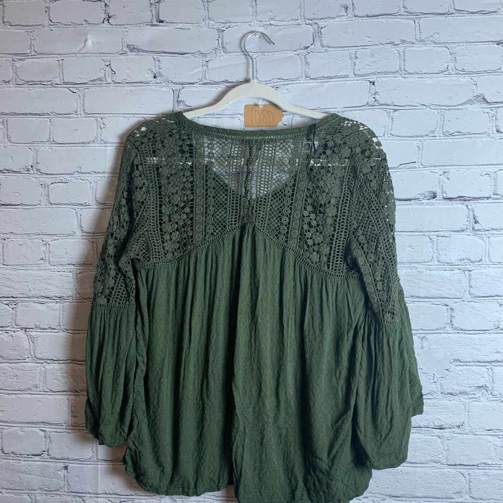 Army green sweater!
